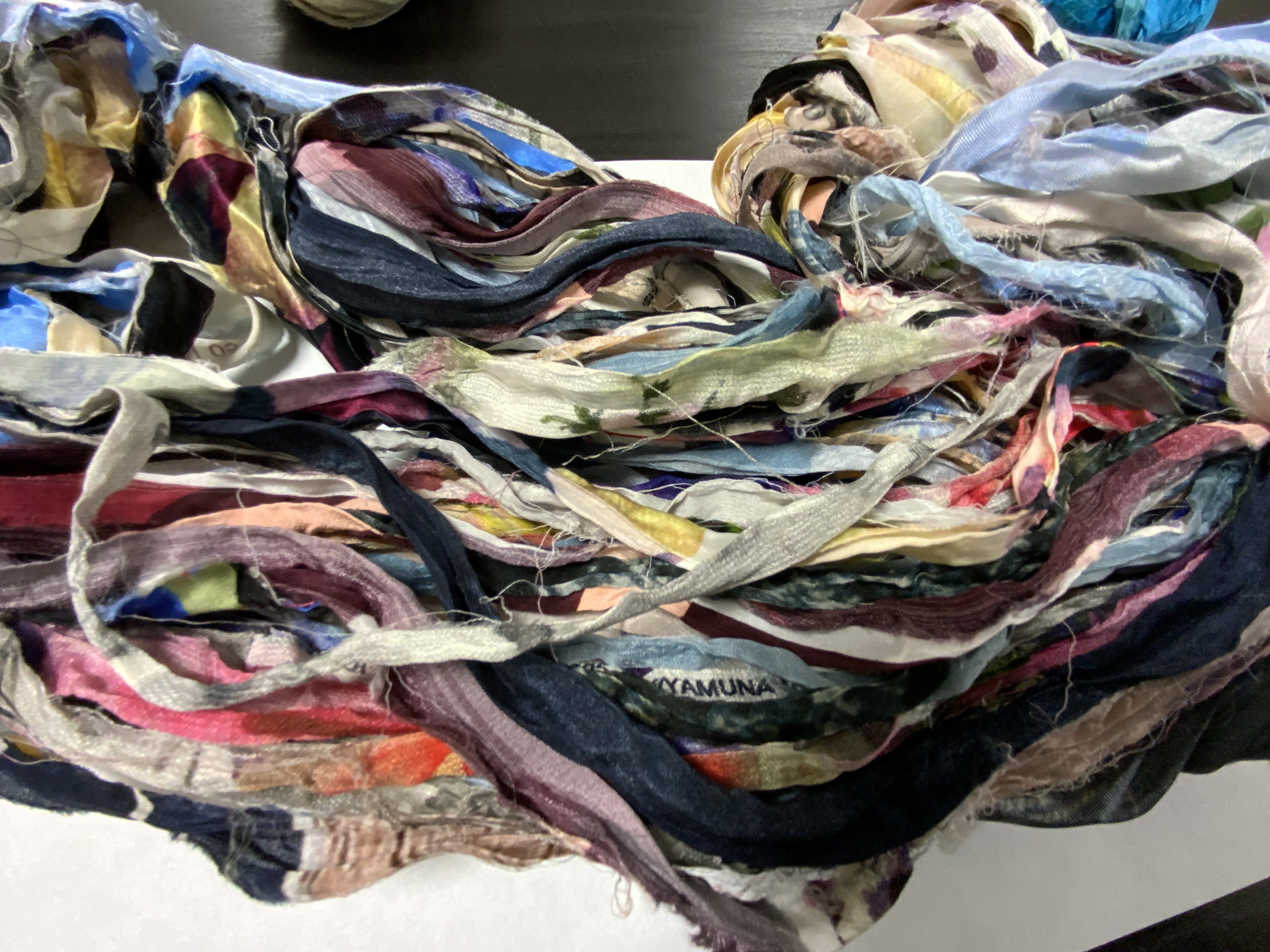 Bewitching Fibers Sari Silk Ribbon Yarn - 021